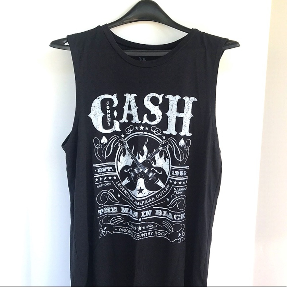Johnny cash tank top